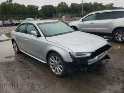 2014 Audi A4 A4 Premium, серый — VIN WAUBFAFL2EN003326, Copart