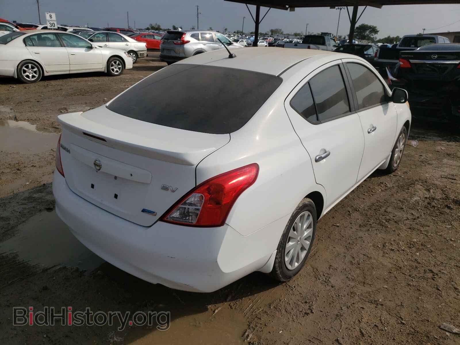 2013 NISSAN VERSA - VIN: 3N1CN7AP0DL895567 - Фото 4