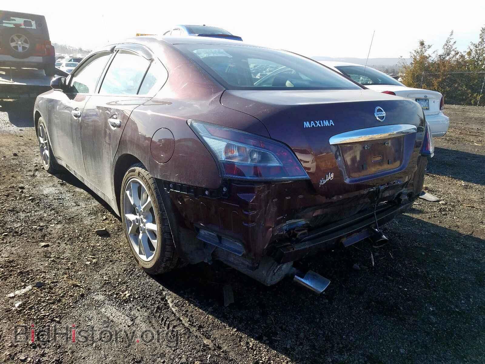 2014 NISSAN MAXIMA - VIN: 1N4AA5AP5EC442035 - Фото 3