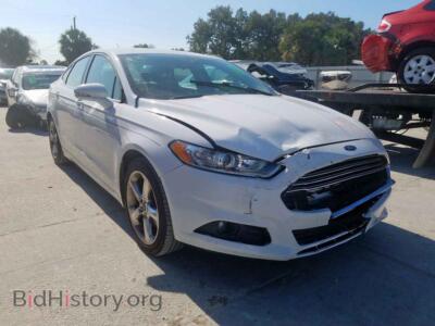 2013 Ford FUSION SE, белый — VIN 3FA6P0H97DR223429, Copart