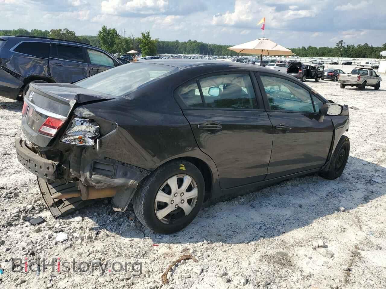 2013 HONDA CIVIC - VIN: 2HGFB2F57DH537132 - Фото 3