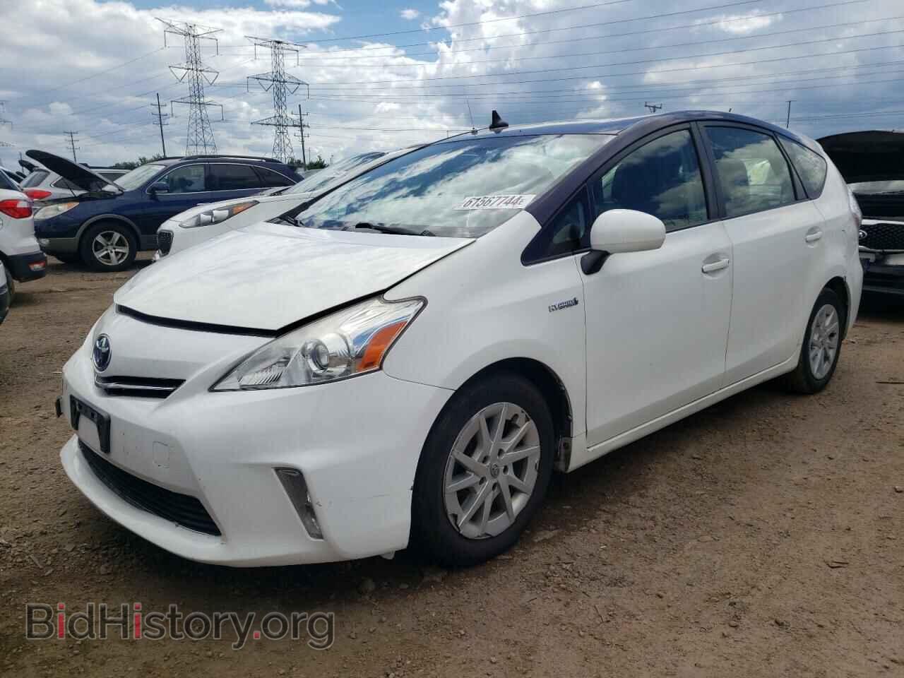 Фотография JTDZN3EU7D3244335 - TOYOTA PRIUS 2013