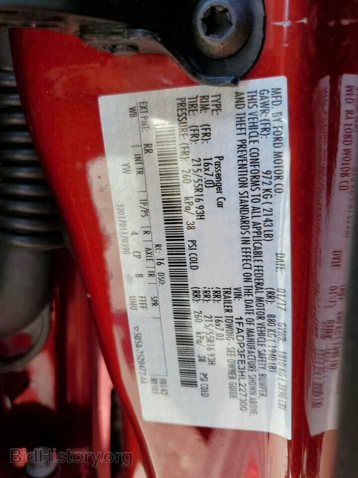 2017 FORD FOCUS - VIN: 1FADP3FE3HL227300 - Photo 12
