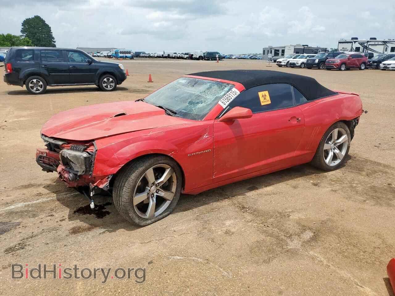 Photo 2G1FC3D36C9201279 - CHEVROLET CAMARO 2012