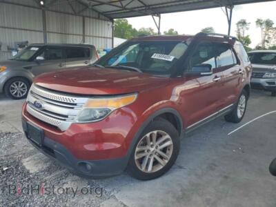 2014 Ford EXPLORER XLT, оранжевый — VIN 1FM5K7D84EGB57100, Copart