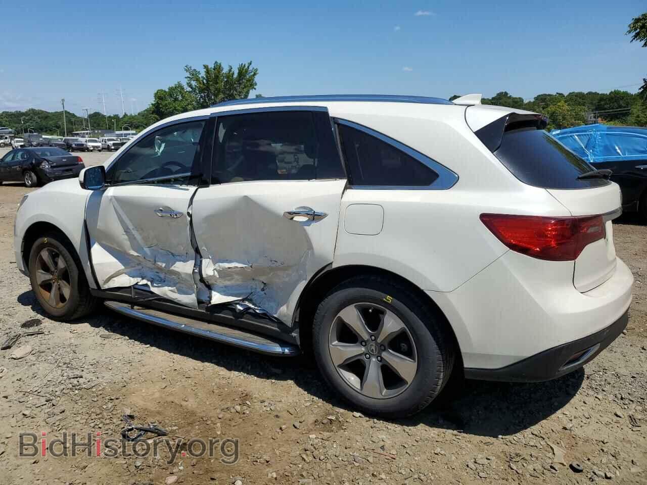 2014 ACURA MDX - VIN: 5FRYD4H24EB010509 - Фото 2