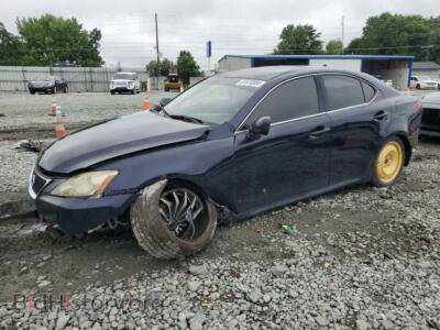 2007 Lexus IS 250, синий — VIN JTHBK262672029202, Copart