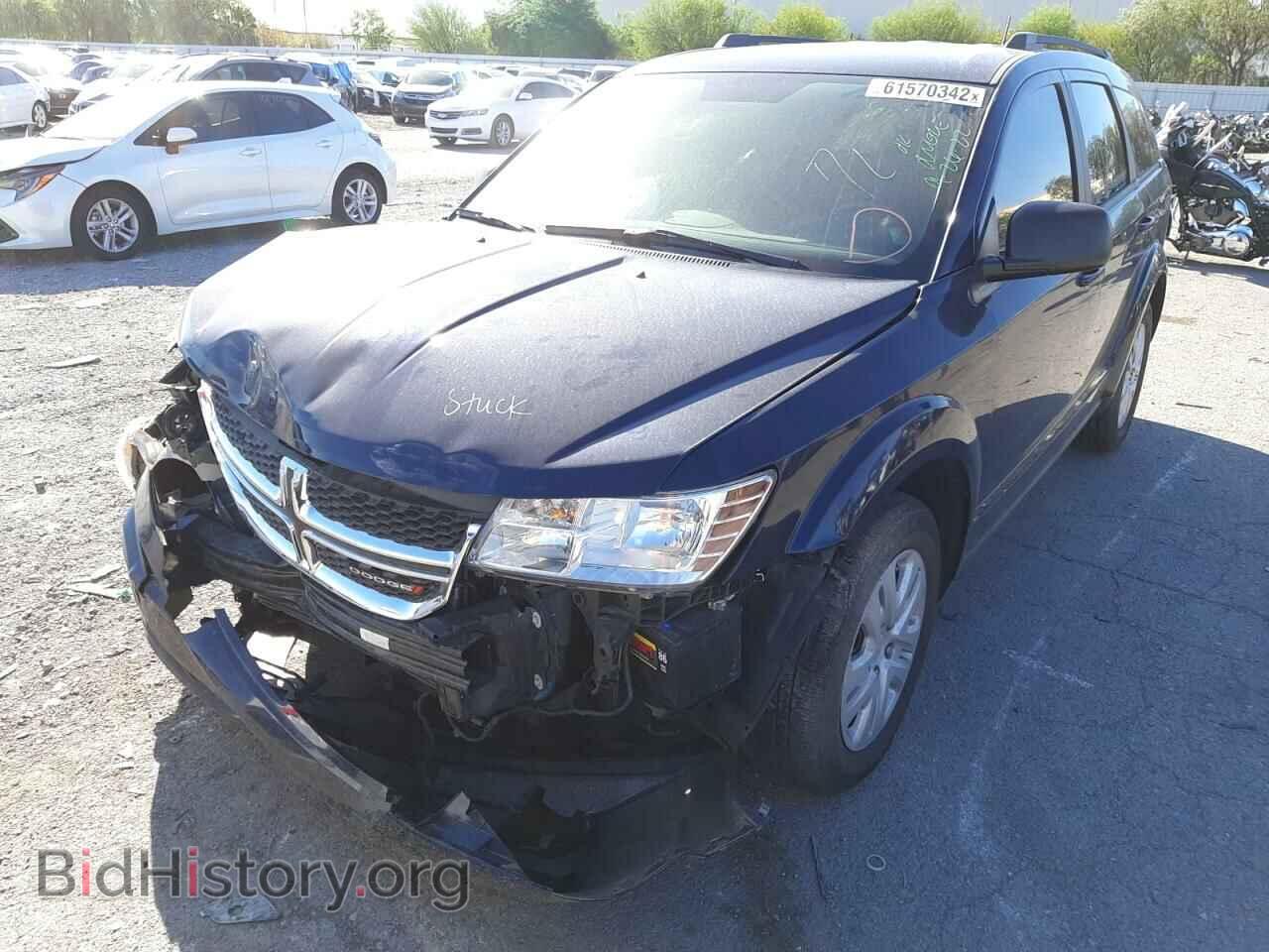 2018 DODGE JOURNEY - VIN: 3C4PDCAB4JT266789 - Фото 2