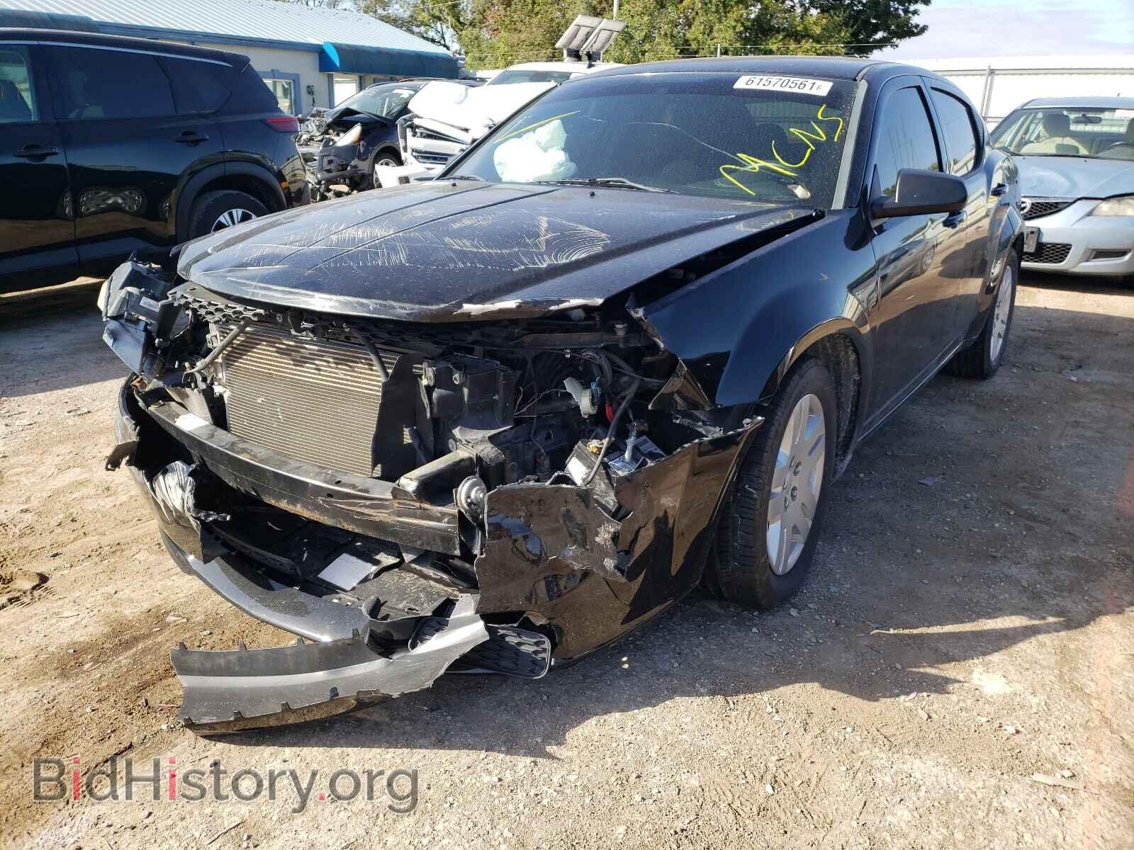 2014 DODGE AVENGER - VIN: 1C3CDZAB9EN182043 - Фото 2
