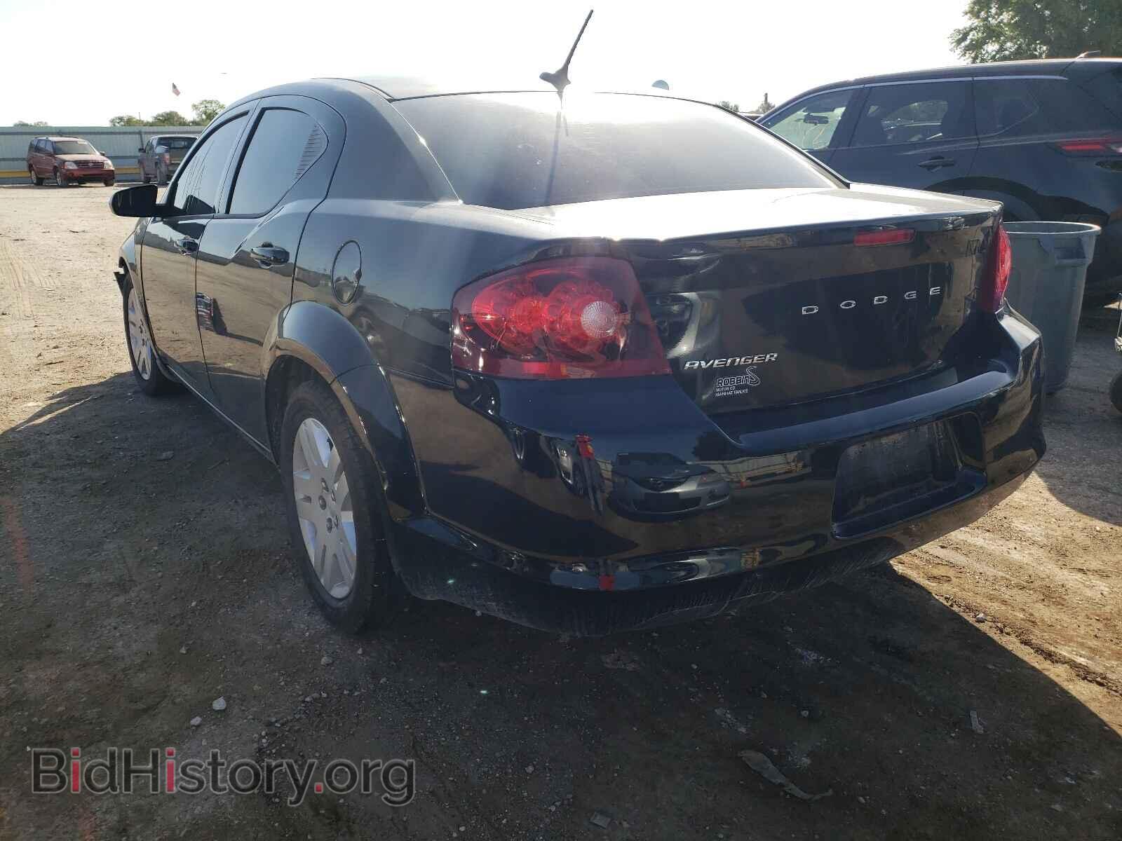 2014 DODGE AVENGER - VIN: 1C3CDZAB9EN182043 - Фото 3