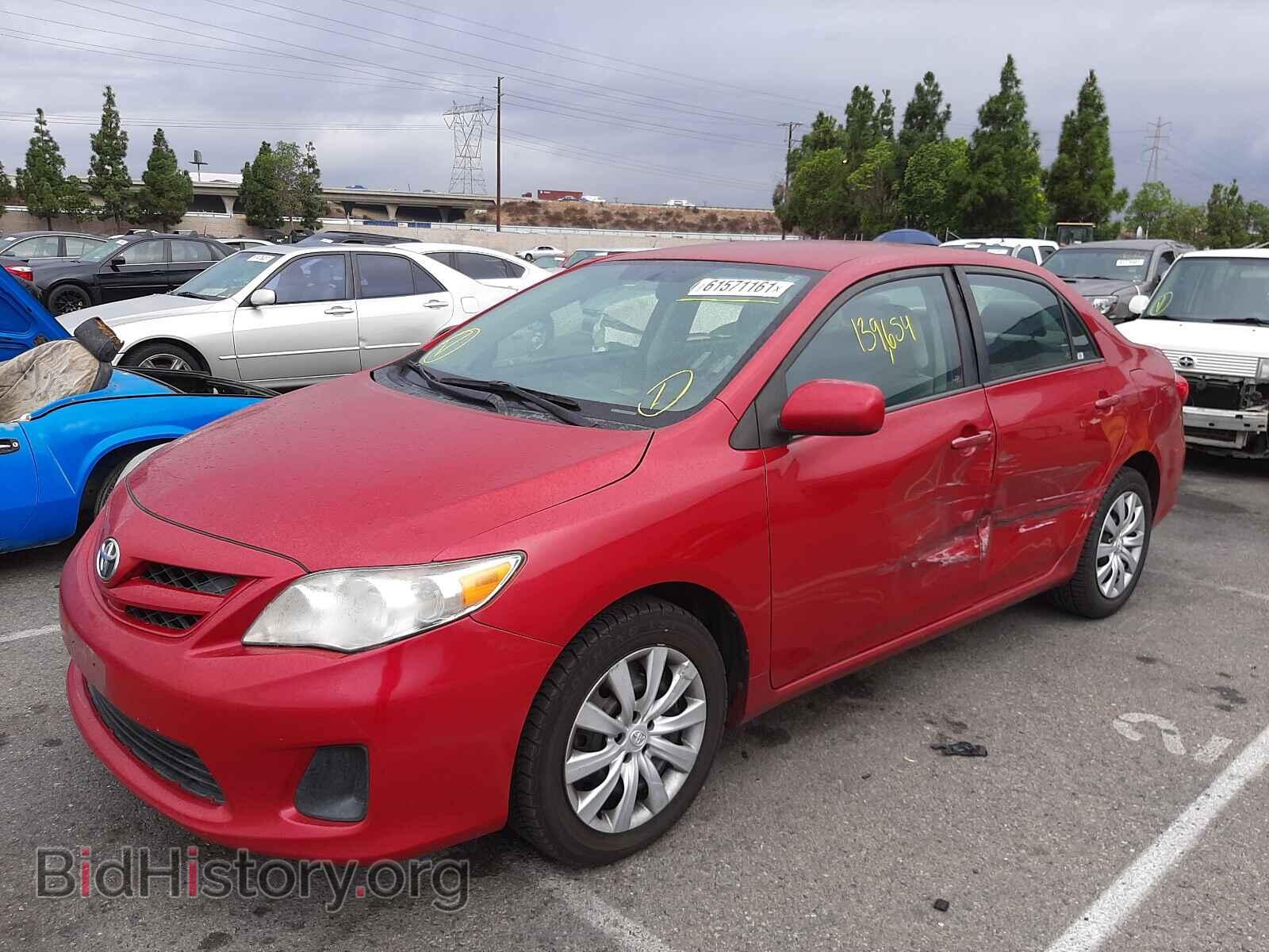 2012 TOYOTA COROLLA - VIN: 2T1BU4EE1CC805816 - Фото 2