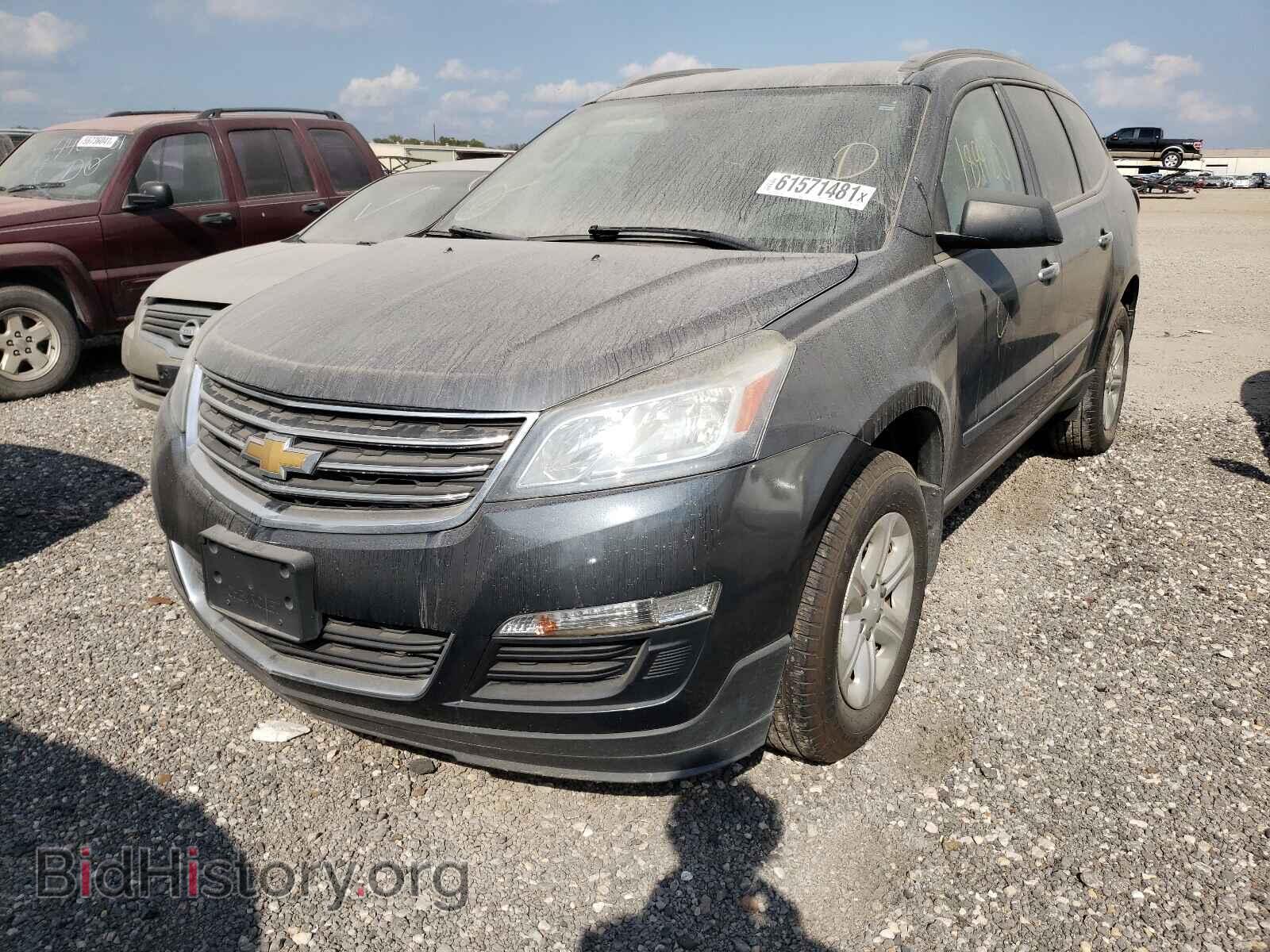 2014 CHEVROLET TRAVERSE - VIN: 1GNKRFED2EJ118055 - Фото 2