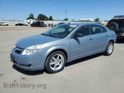 2007 Saturn AURA XE, серый — VIN 1G8ZS57N17F308781, Copart