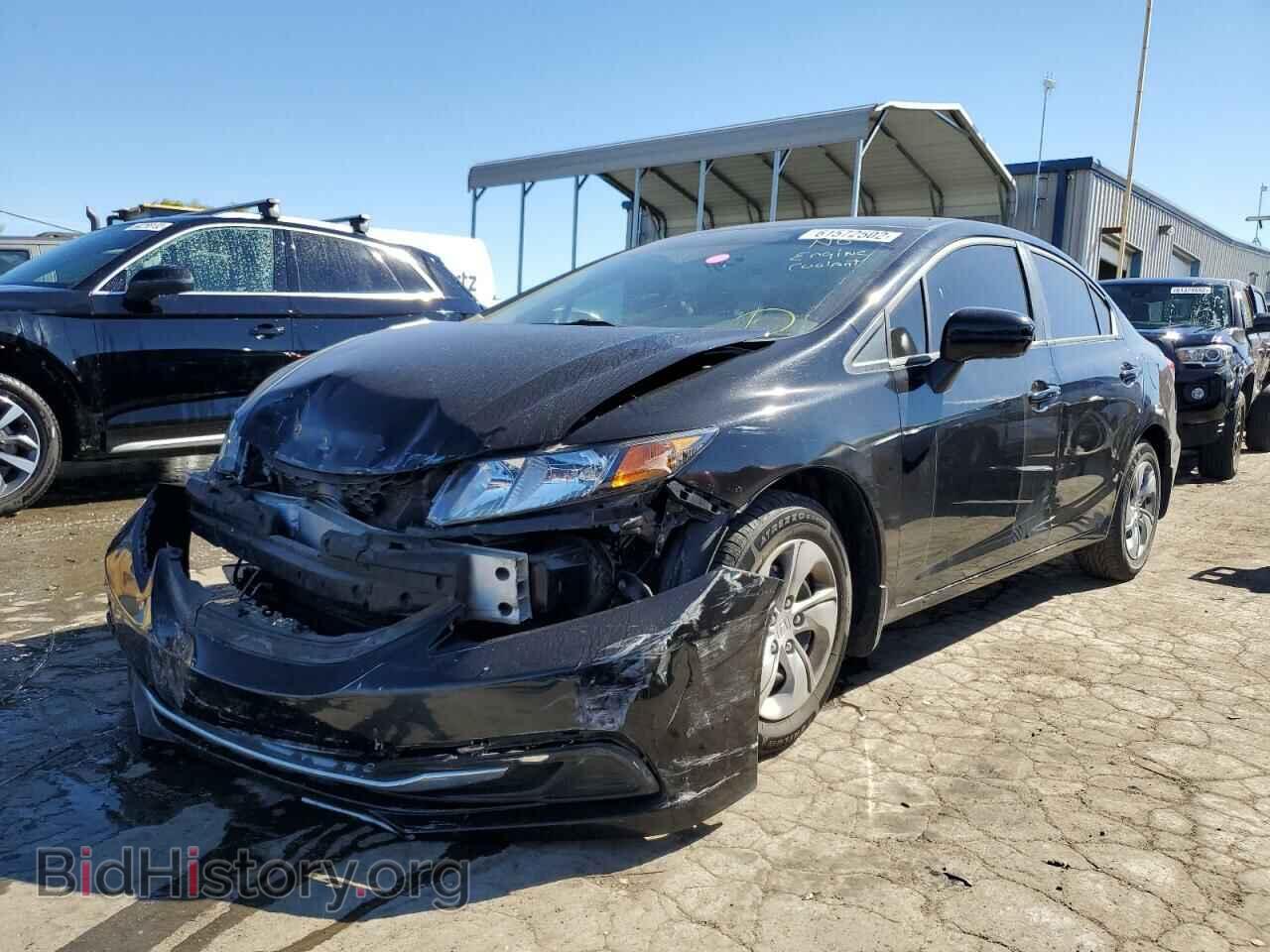 2014 HONDA CIVIC - VIN: 19XFB2F57EE007965 - Фото 2