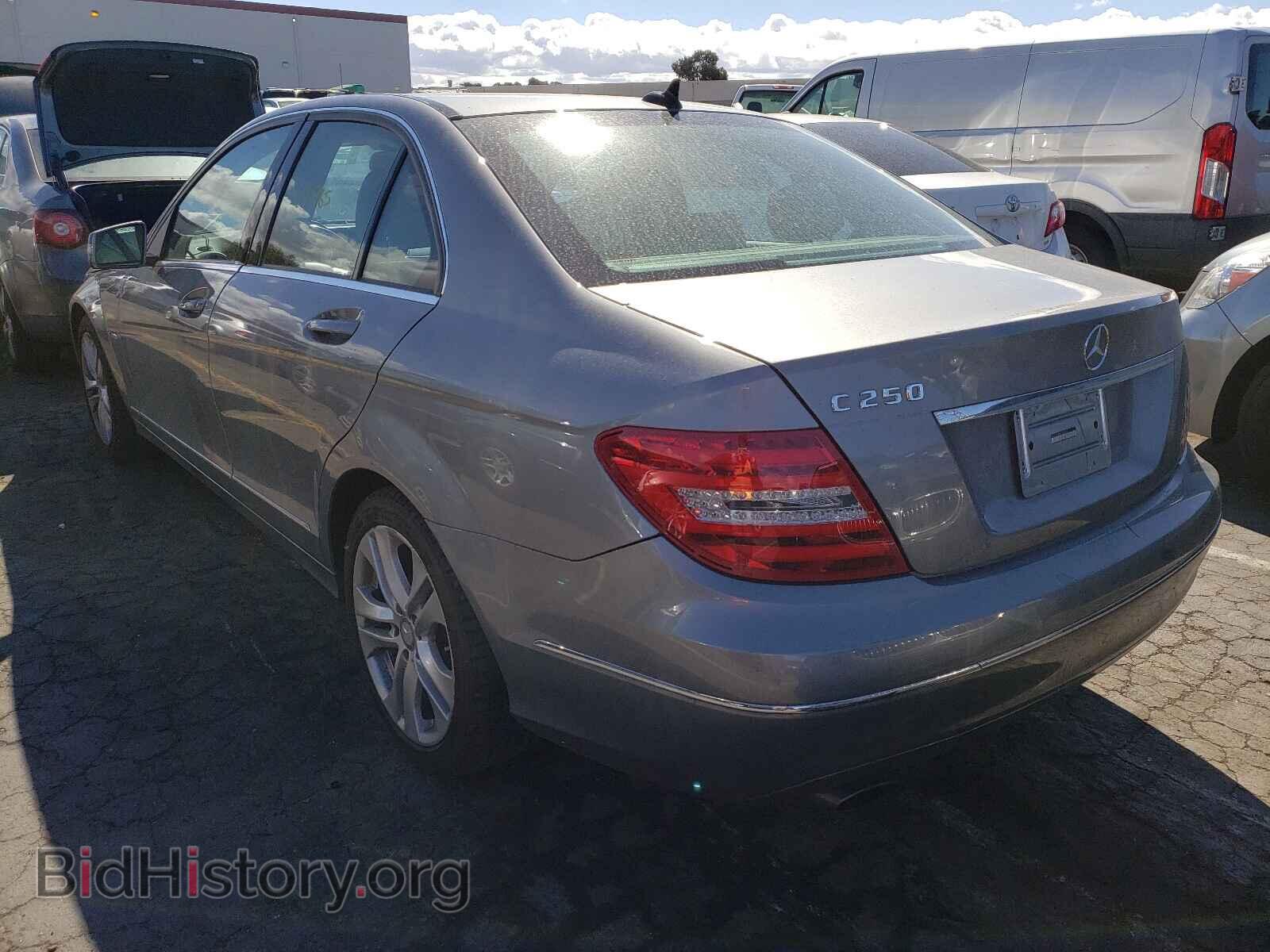2012 MERCEDES-BENZ C-CLASS - VIN: WDDGF4HB8CA628421 - Фото 3