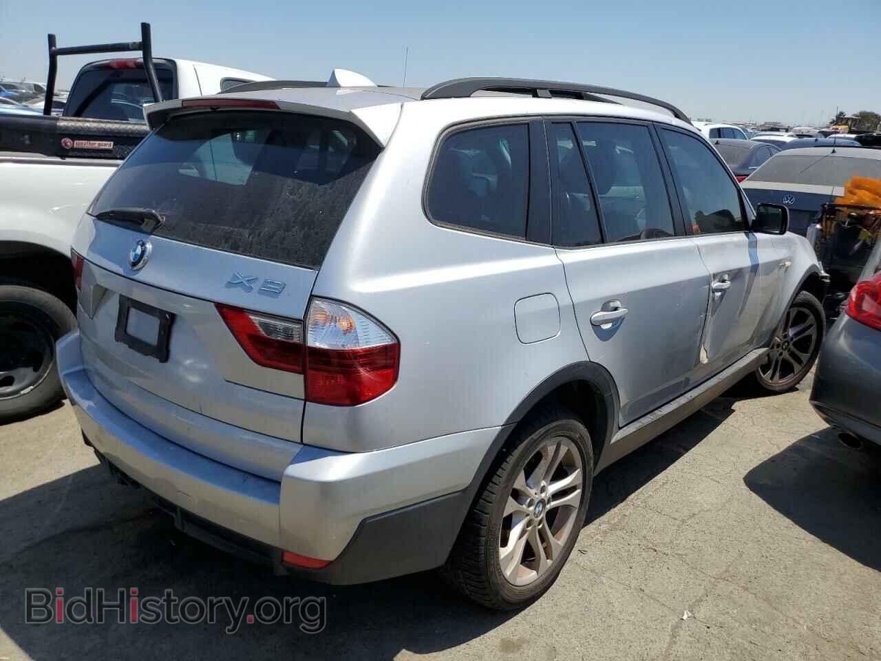 2007 BMW X3 - VIN: WBXPC93487WF20596 - Фото 3
