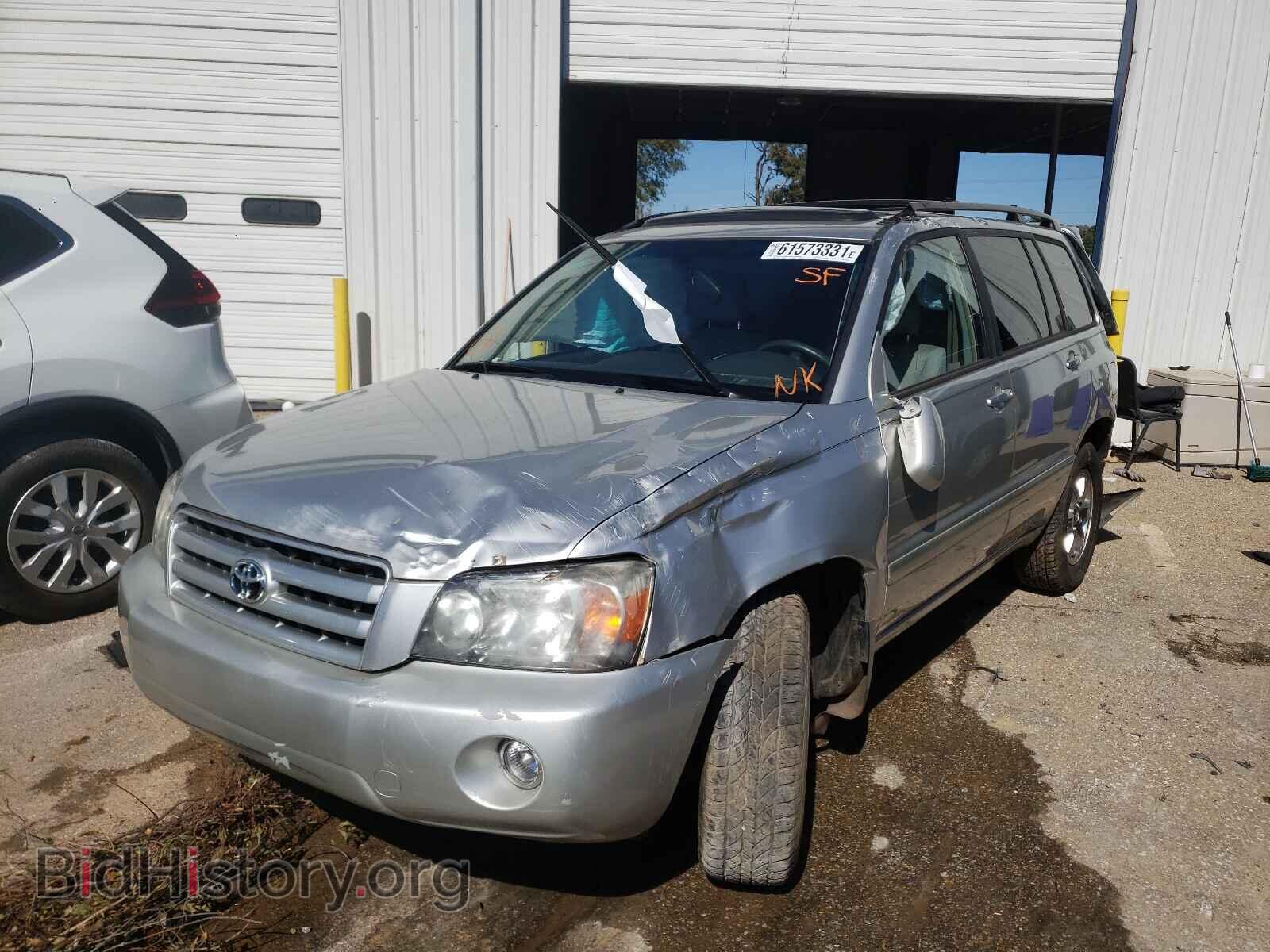 2007 TOYOTA HIGHLANDER - VIN: JTEDP21A670139751 - Фото 2