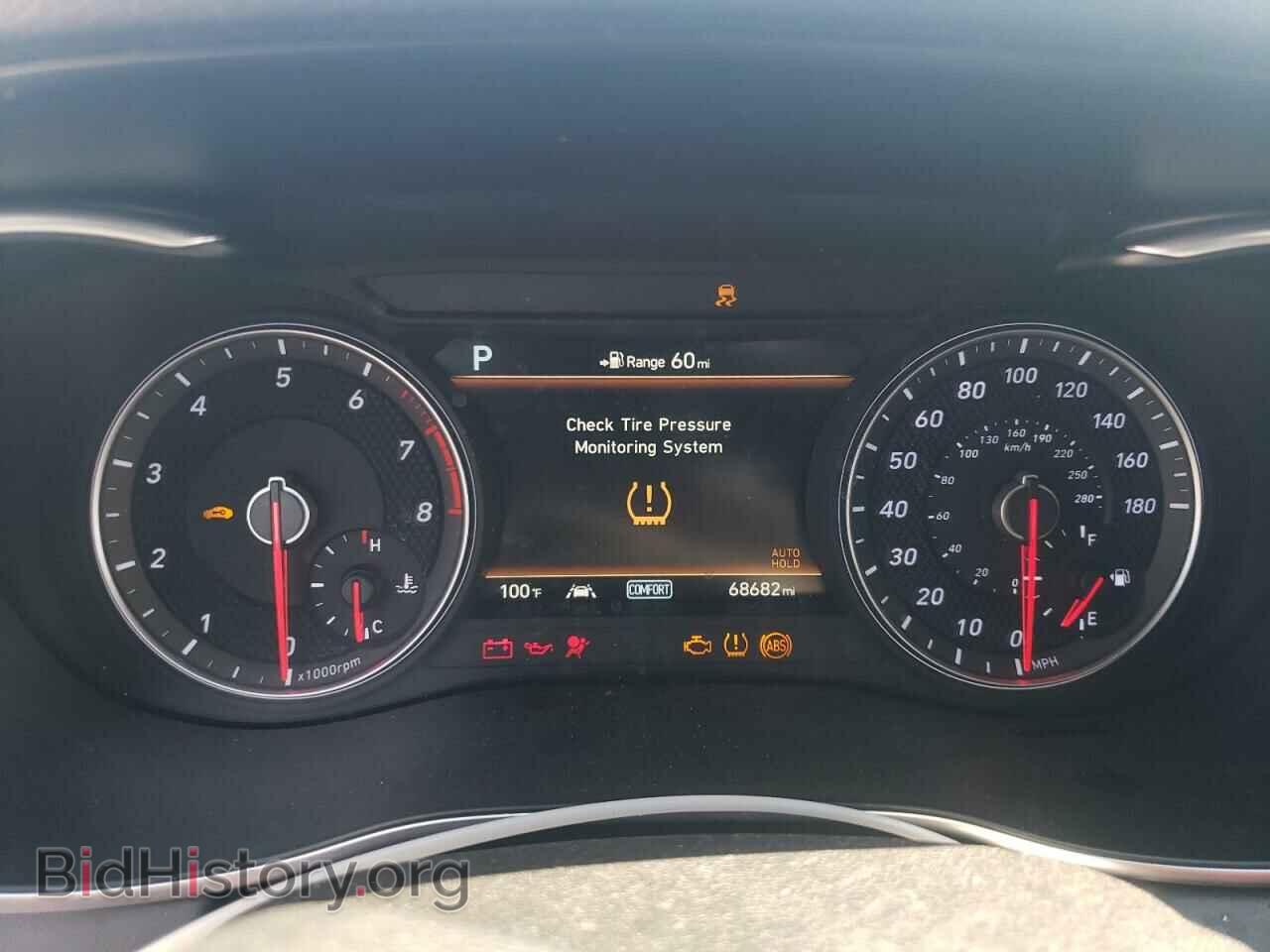 2019 GENESIS G70 - VIN: KMTG34LE3KU034452 - Фото 9