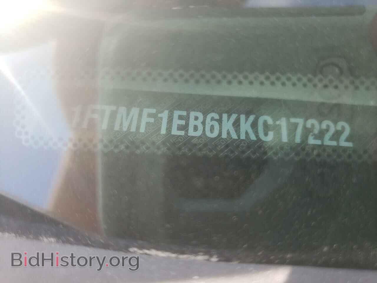 2019 FORD All Models - VIN: 1FTMF1EB6KKC17222 - Фото 12