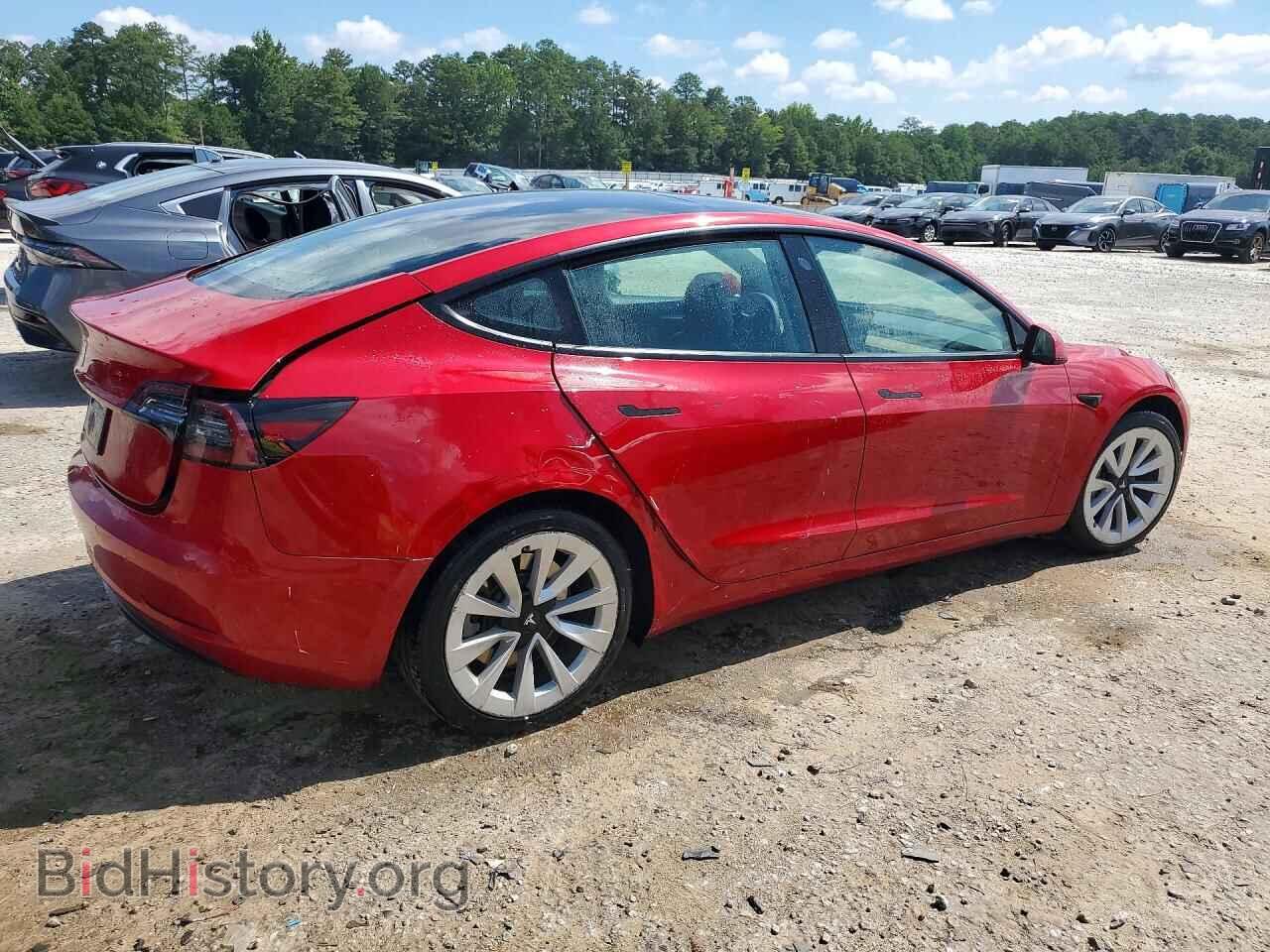 2022 TESLA MODEL 3 - VIN: 5YJ3E1EA1NF187747 - Photo 3