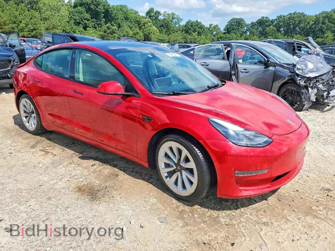 2022 TESLA MODEL 3 - VIN: 5YJ3E1EA1NF187747 - Photo 4