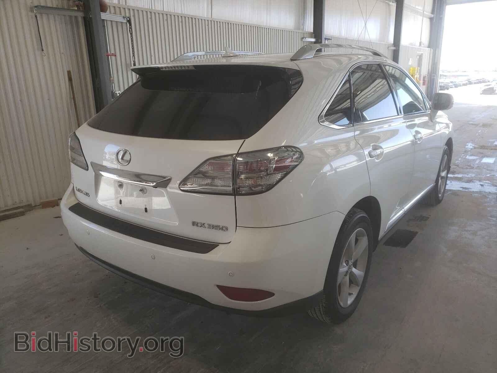 2010 LEXUS RX350 - VIN: 2T2BK1BA2AC013169 - Фото 4