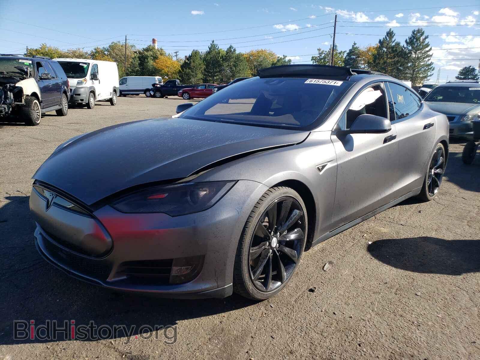 2016 TESLA MODEL S - VIN: 5YJSA1E23GF124409 - Фото 2