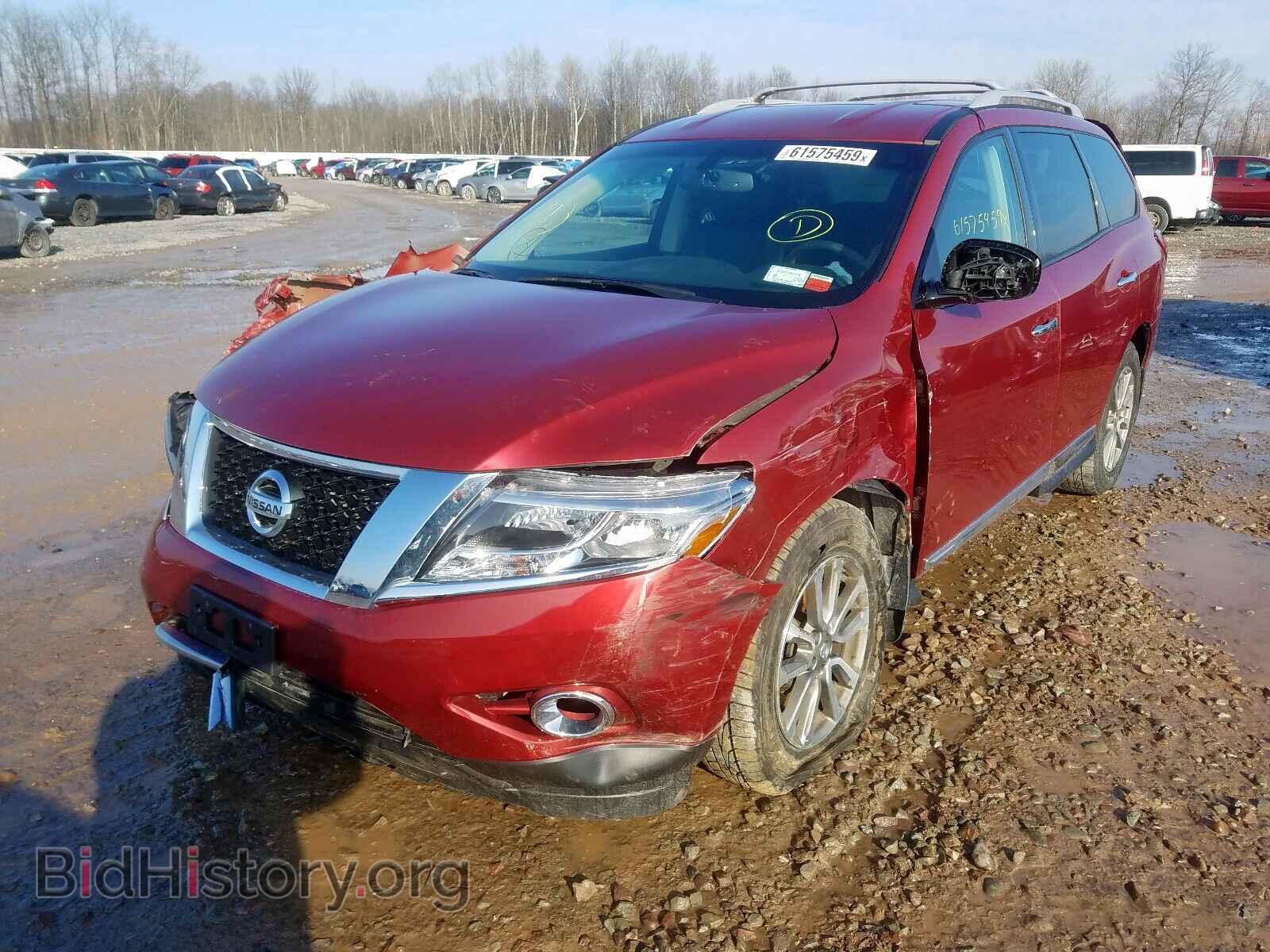 2014 NISSAN PATHFINDER - VIN: 5N1AR2MM2EC681573 - Фото 2
