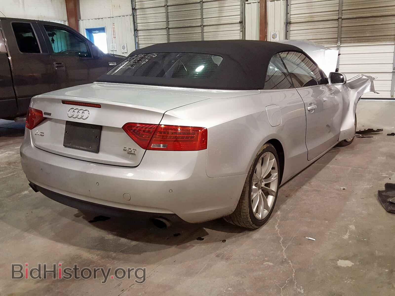 2013 AUDI A5 - VIN: WAULFAFH8DN004818 - Фото 4