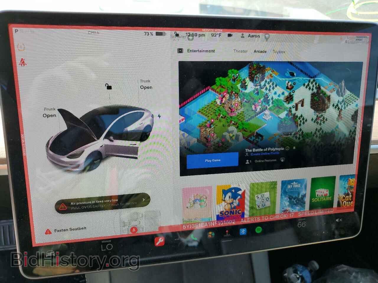 2022 TESLA MODEL 3 - VIN: 5YJ3E1EA1NF101692 - Photo 9