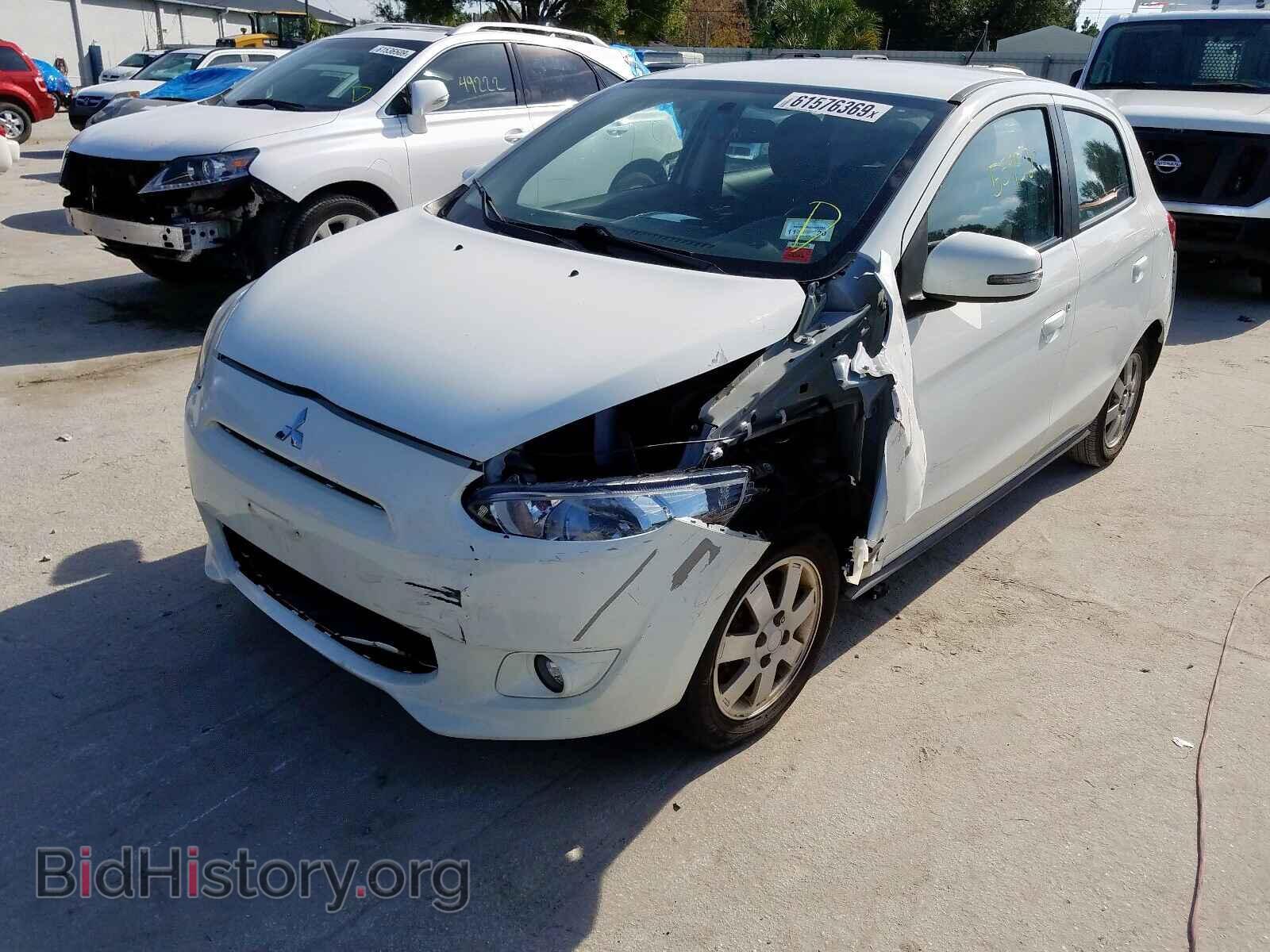 2015 MITSUBISHI MIRAGE - VIN: ML32A4HJ5FH031199 - Фото 2