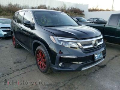 2019 Honda PILOT Pilot EXL, черный — VIN 5FNYF6H57KB007908, Copart