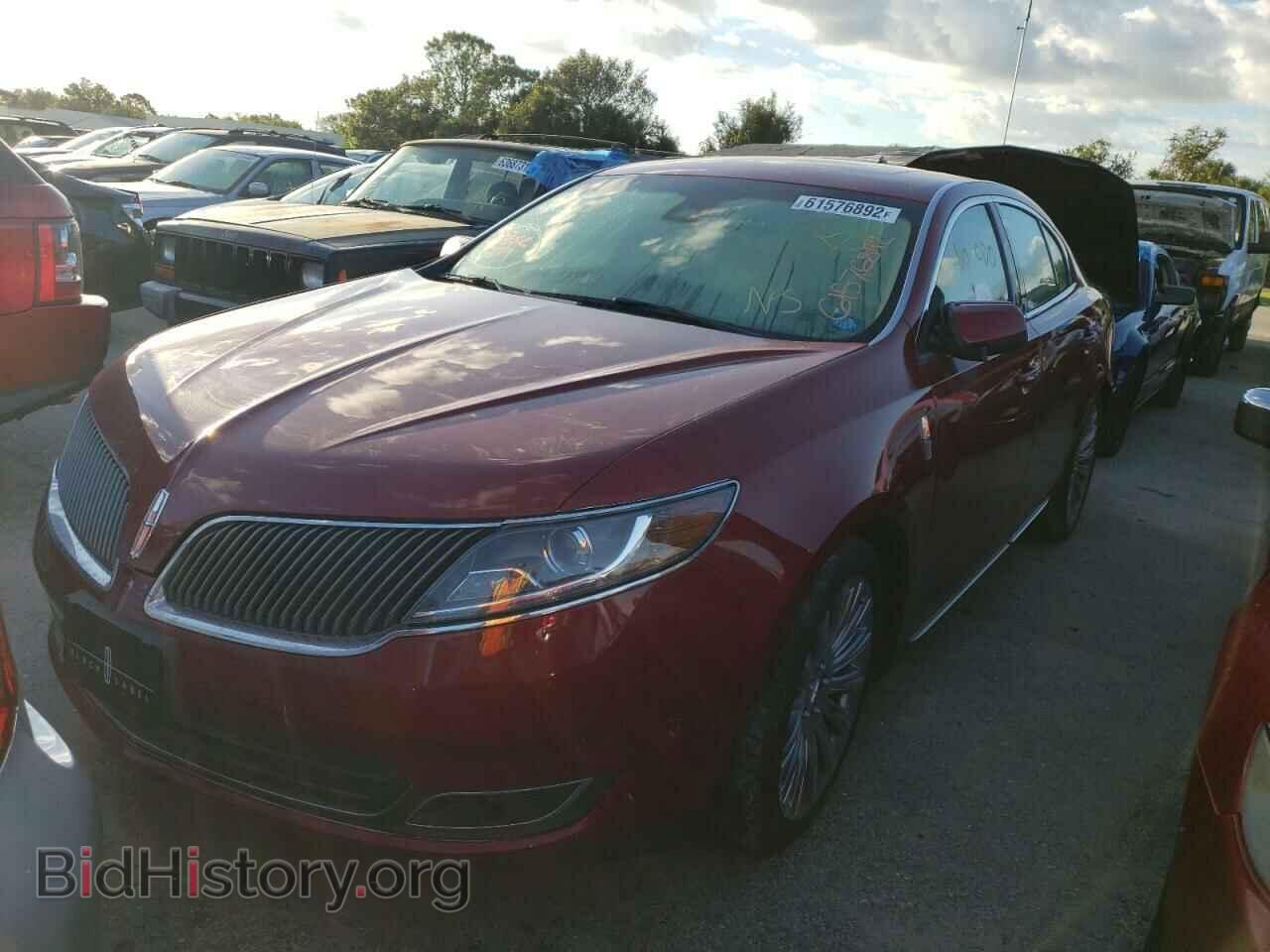 2013 LINCOLN MKS - VIN: 1LNHL9EKXDG607623 - Фото 2