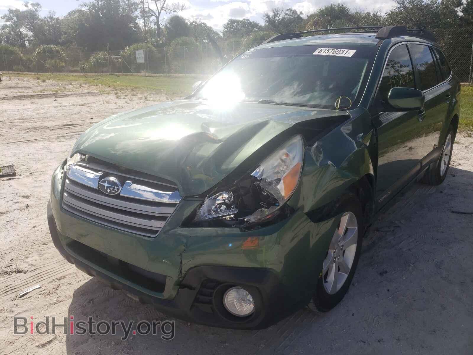 2013 SUBARU OUTBACK - VIN: 4S4BRCGC4D3251717 - Фото 2