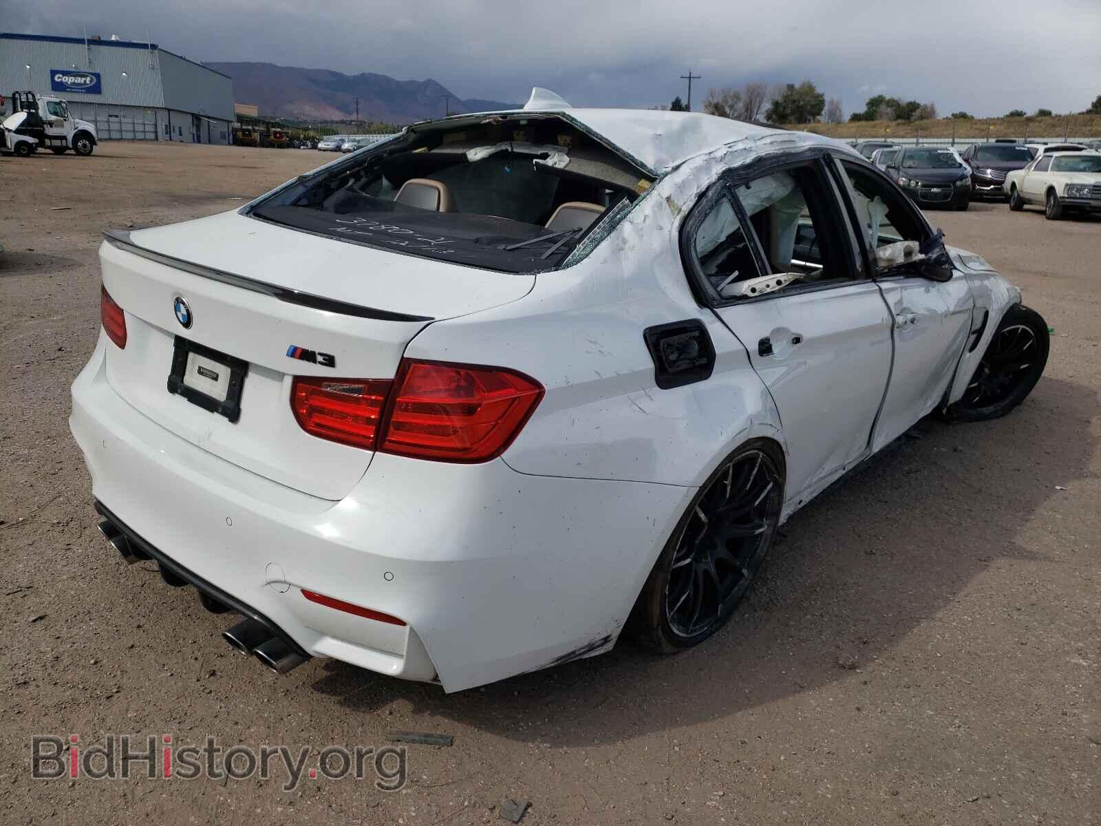 2015 BMW M3 - VIN: WBS3C9C56FP804862 - Фото 4