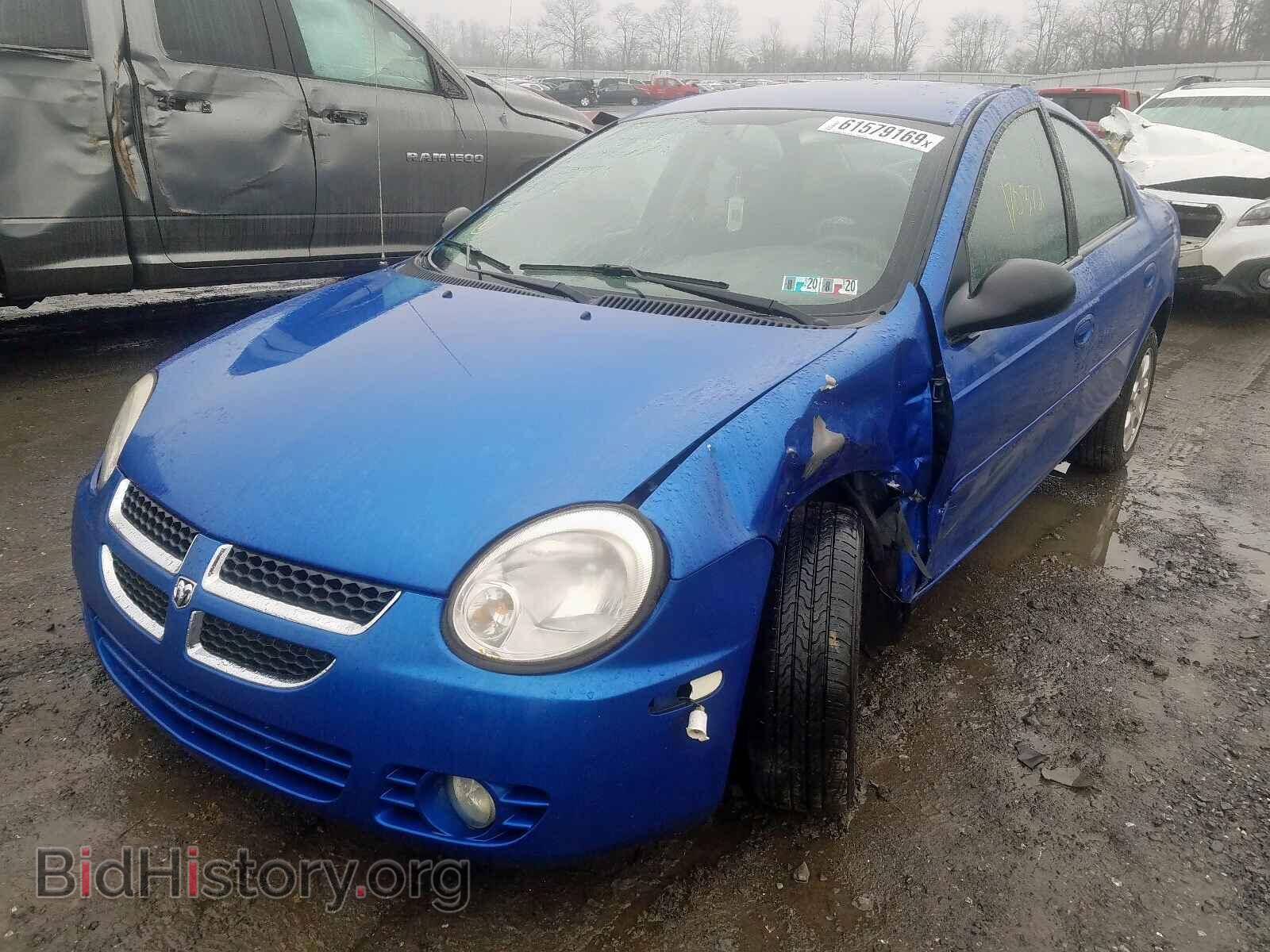 2004 DODGE NEON - VIN: 1B3ES56C34D563882 - Фото 2