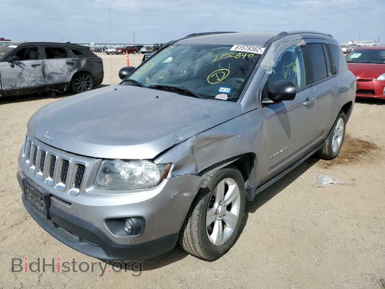 2016 JEEP COMPASS - VIN: 1C4NJCBA3GD524840 - Фото 2