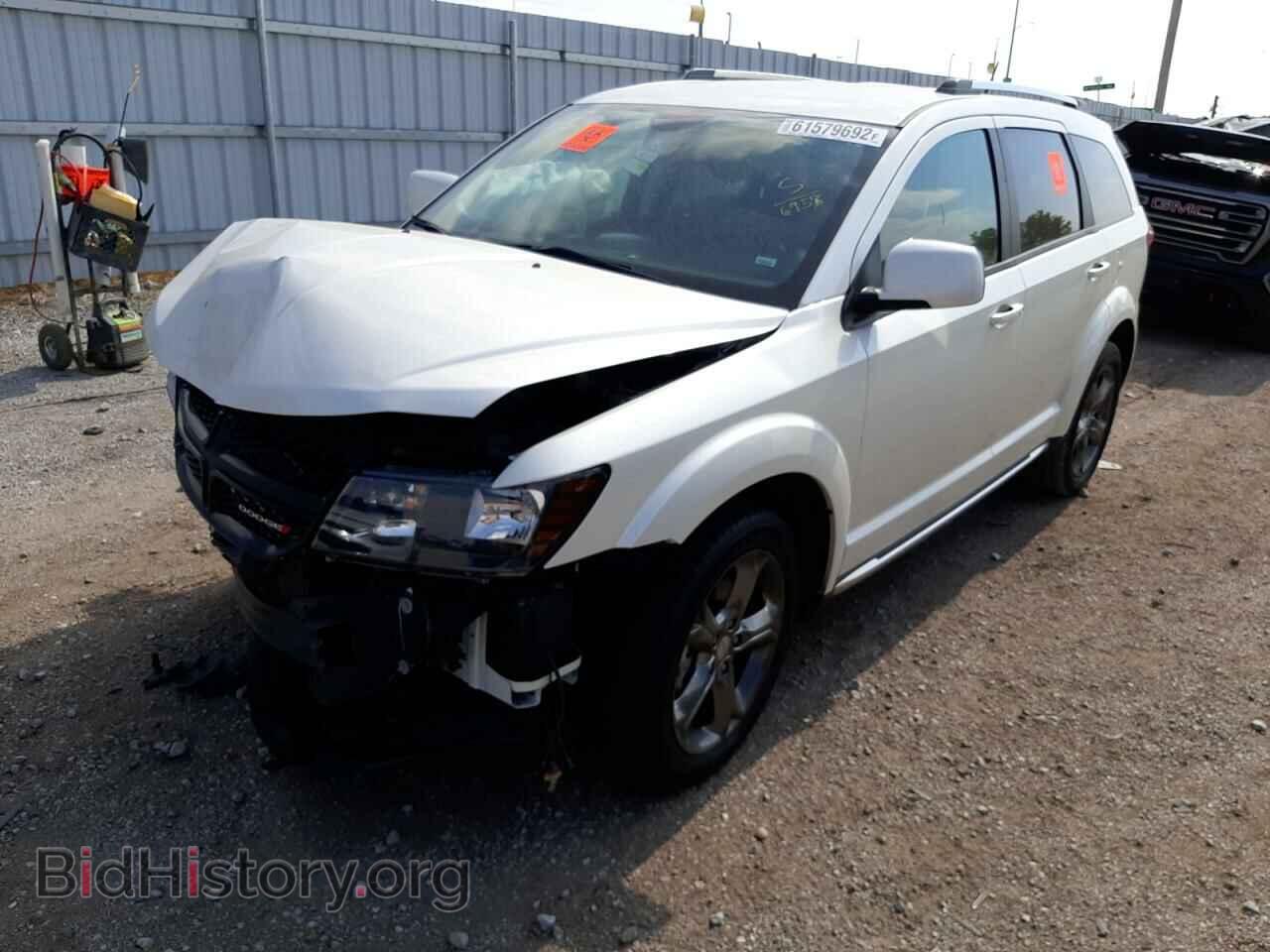 2015 DODGE JOURNEY - VIN: 3C4PDCGGXFT746958 - Фото 2