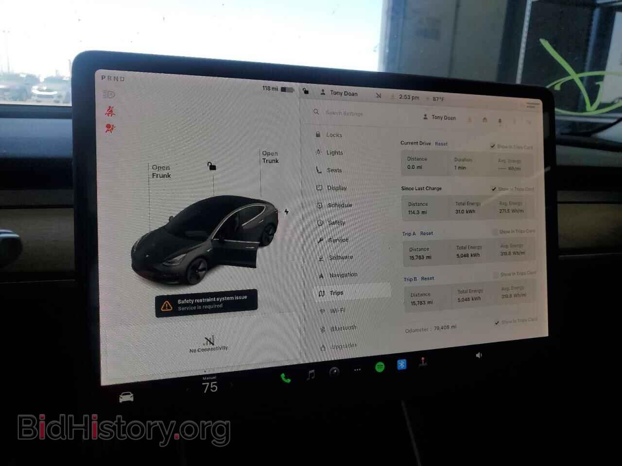 2020 TESLA MODEL 3 - VIN: 5YJ3E1EB3LF802868 - Photo 9