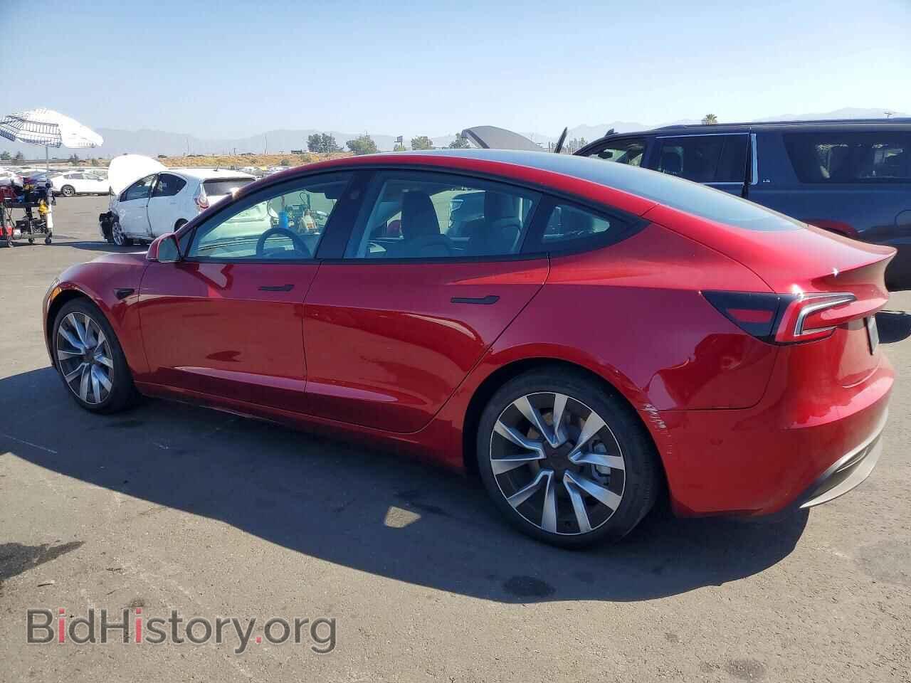 2024 TESLA MODEL 3 - VIN: 5YJ3E1EA5RF725095 - Фото 2