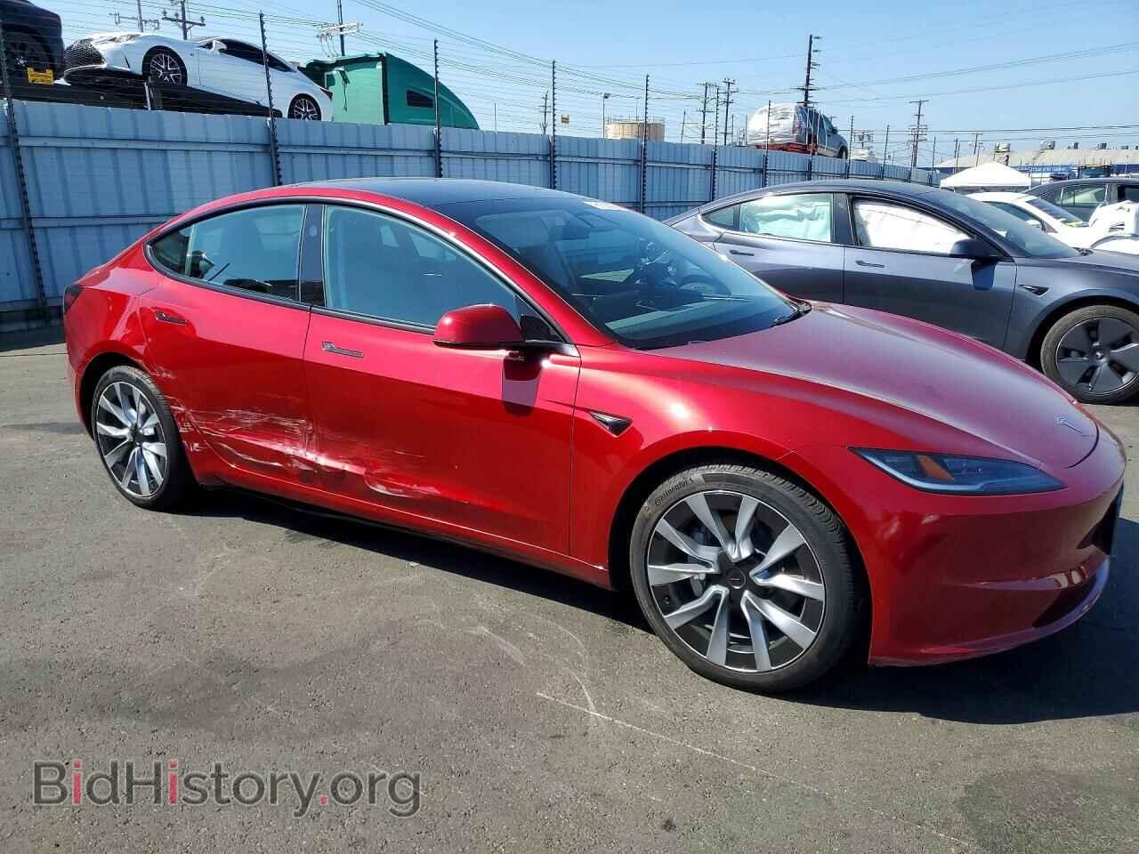 2024 TESLA MODEL 3 - VIN: 5YJ3E1EA5RF725095 - Фото 4