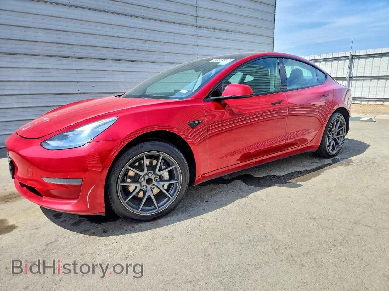 Photo 5YJ3E1EA1NF289310 - TESLA MODEL 3 2022