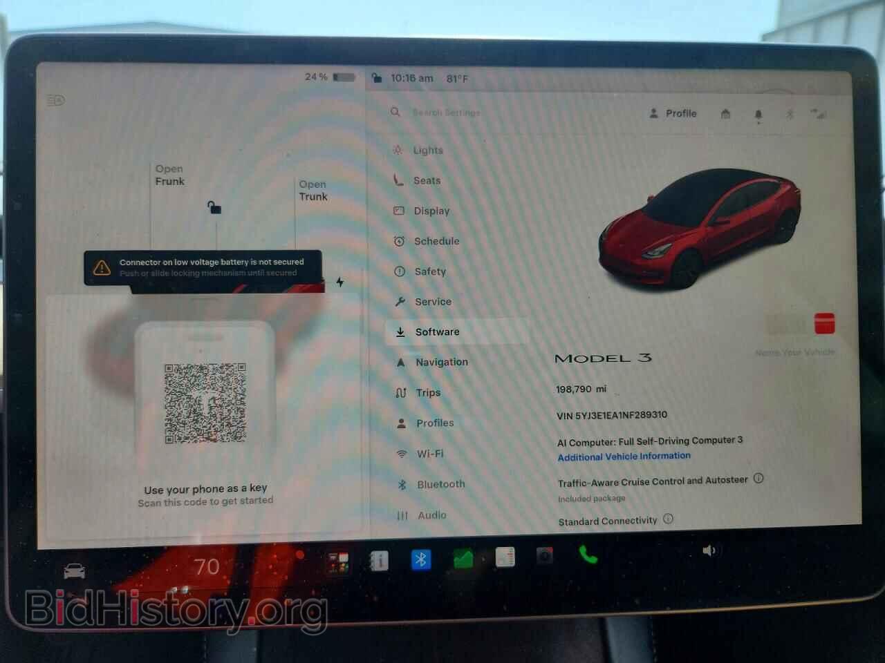 2022 TESLA MODEL 3 - VIN: 5YJ3E1EA1NF289310 - Photo 9