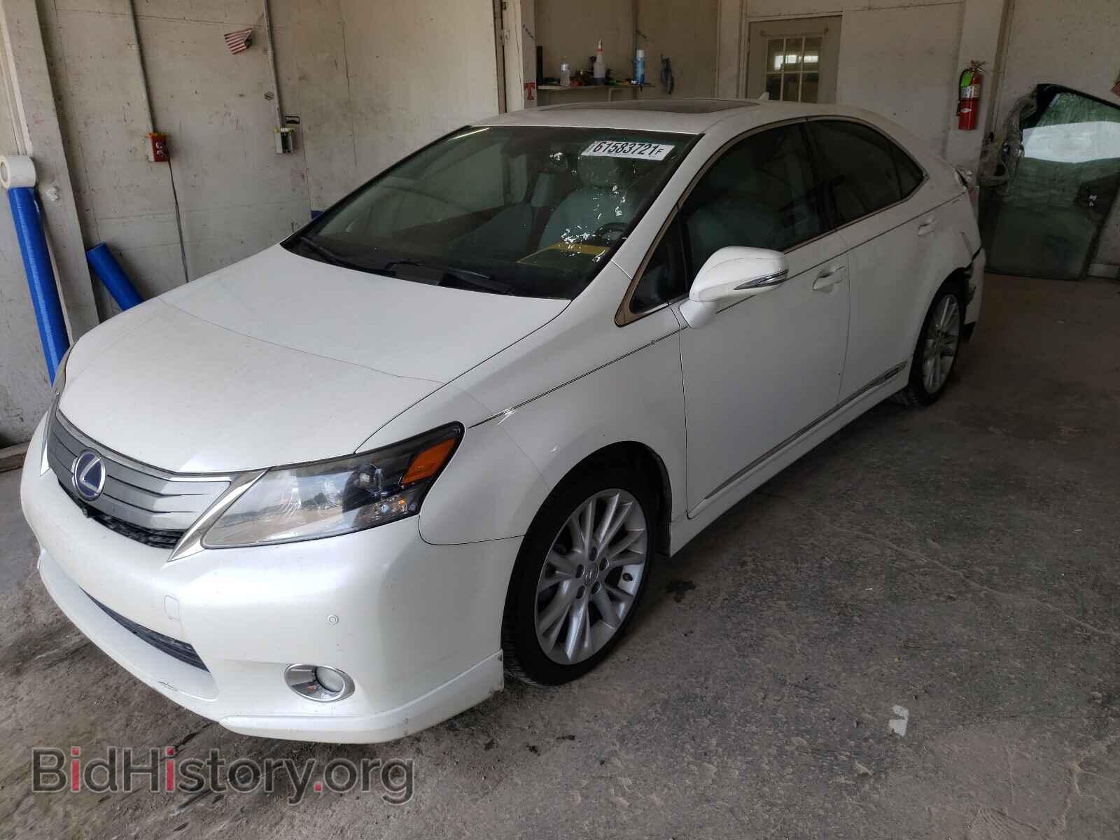 2010 LEXUS HS - VIN: JTHBB1BA3A2011254 - Фото 2