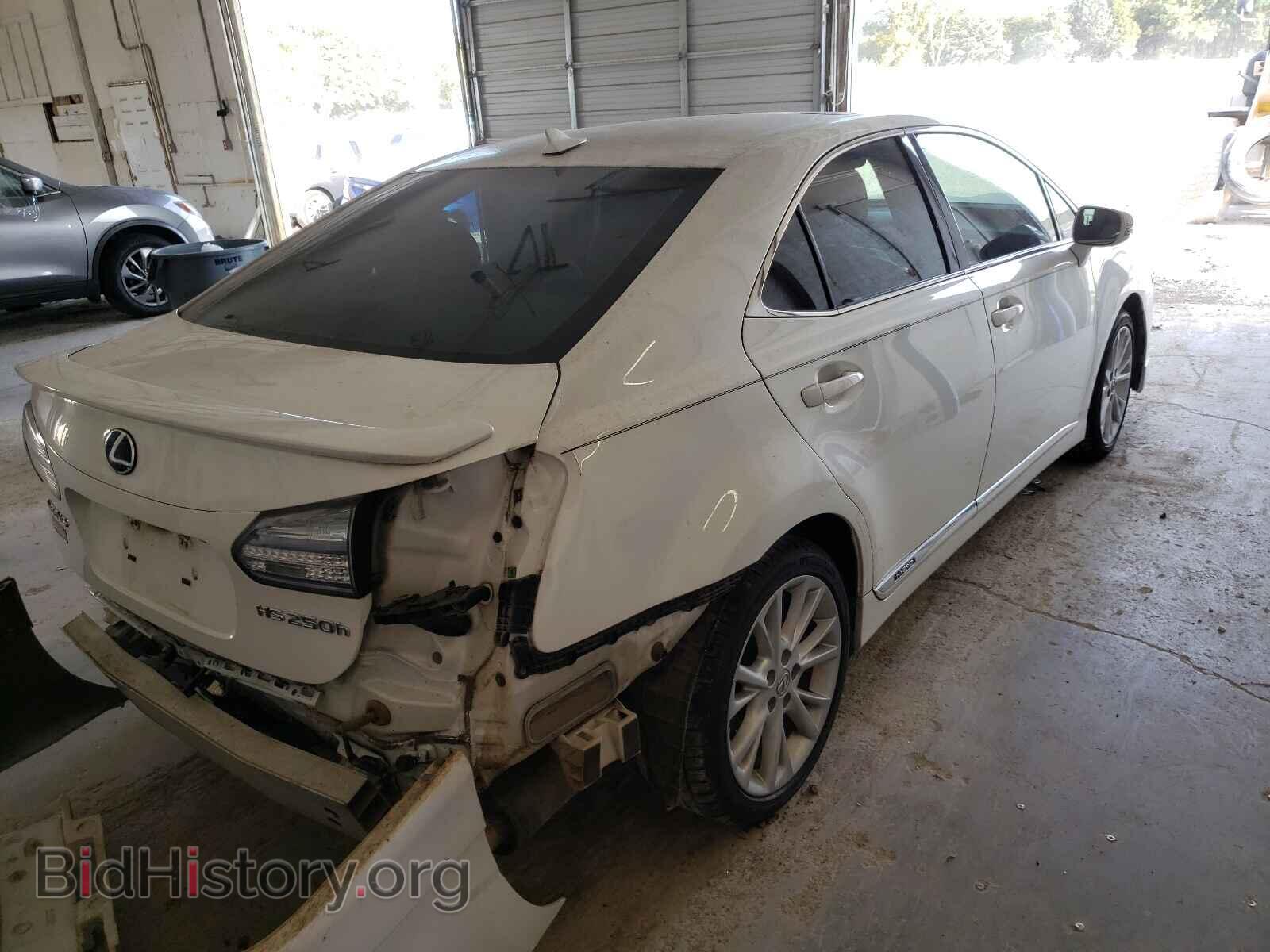 2010 LEXUS HS - VIN: JTHBB1BA3A2011254 - Фото 4