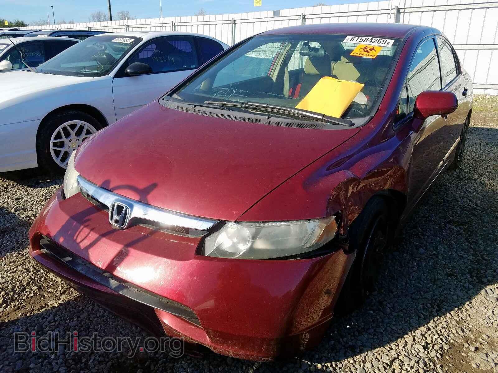 2007 HONDA CIVIC LX - VIN: 2HGFA16567H506830 - Фото 2
