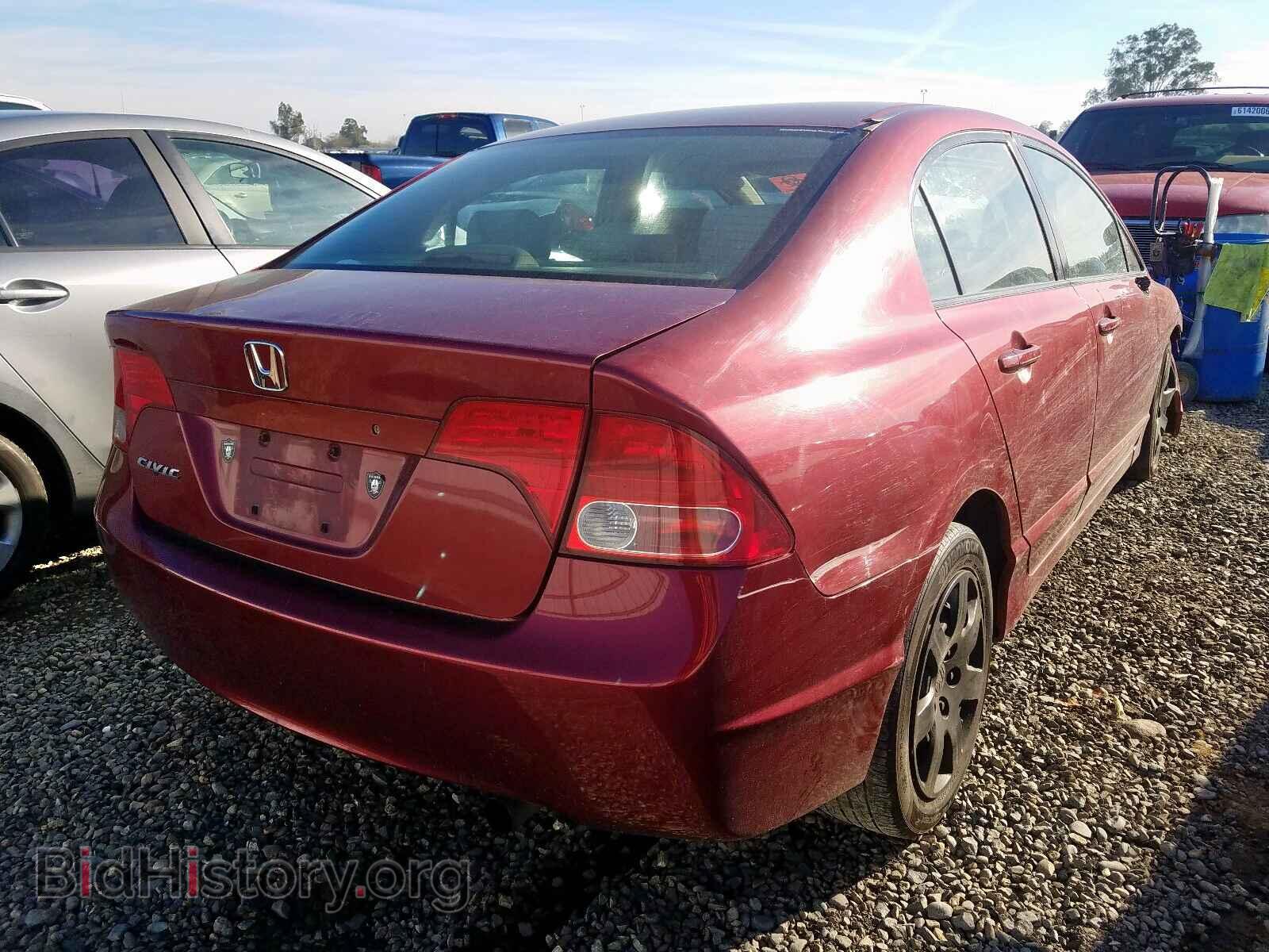 2007 HONDA CIVIC LX - VIN: 2HGFA16567H506830 - Фото 4