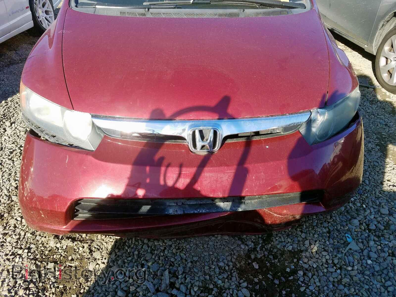 2007 HONDA CIVIC LX - VIN: 2HGFA16567H506830 - Фото 9