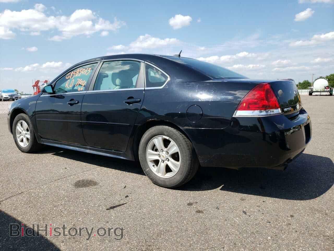2012 CHEVROLET IMPALA - VIN: 2G1WF5E38C1290529 - Фото 2