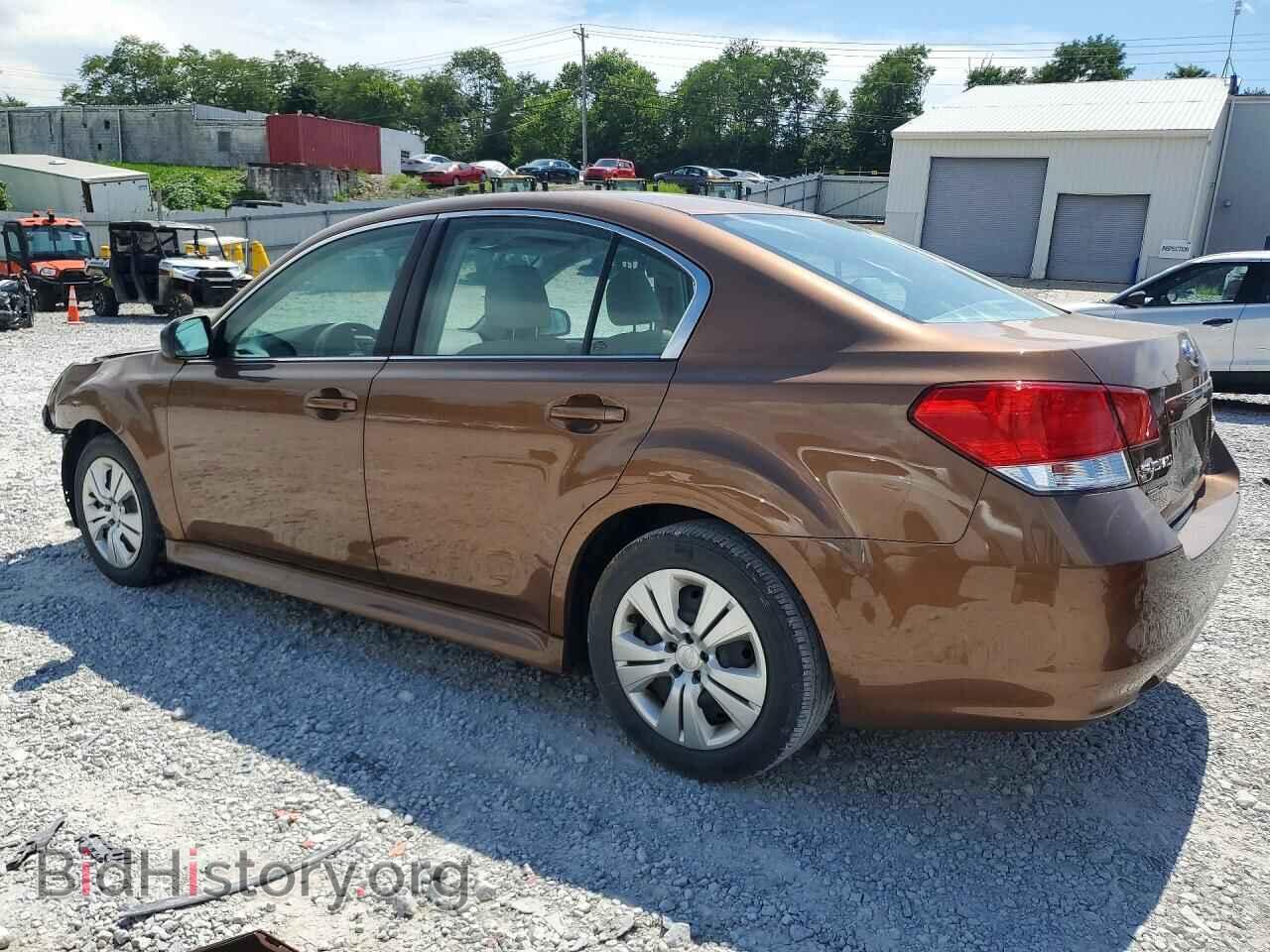 2011 SUBARU LEGACY - VIN: 4S3BMCA63B3244972 - Фото 2
